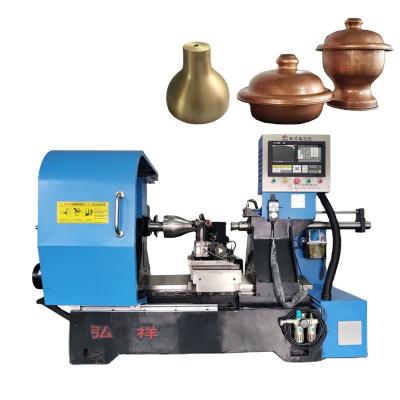 China Hotels Single X.400 CNC Automatic Spinning Forming Lathe Machine For Aluminum Copper Steel Stainless Steel for sale