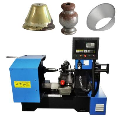 China Hotels CNC Aluminum Metal Cone Forming Spinning Lathe Machinery Equipment For Sale for sale