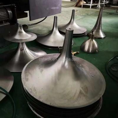 China Hot Selling Cookware Muffler Stainless Steel CNC Hotels Spinning Machine for sale