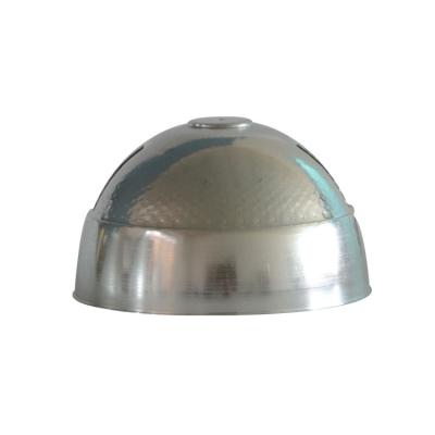 China Widely Applied Factory Customized Lathe Spinning Hemisphere Dome Lampshade Parts for sale