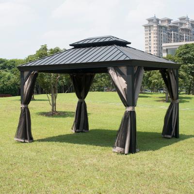 China Durable Customized Outdoor Luxury 3x3.65m Commercial Wedding Event Canopy 3x3m Garden Gazebo / Party Tent for sale