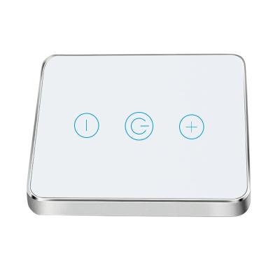 China Tuya Zigbee 1-10v Touch LED Light Touch Dimmer Residential Voice Remote Control APP Smart Wifi Dimmer Switch for sale