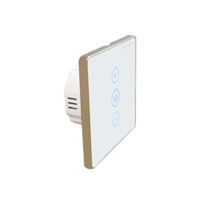 China Residential Tuya Zigbee Touch LED Dimmer Light Touch Voice Remote Control APP Smart Wifi Dimmer Switch for sale