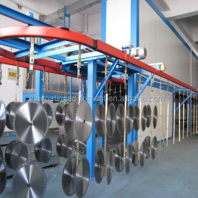 China Factory Powder Coating Line With Spray Booth Oven Powder Guns For Metal Hose for sale