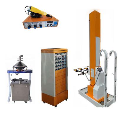 China Automatic Factory Powder Coating Gun Reciprocator And Control Cabinet &Sieving Machine for sale