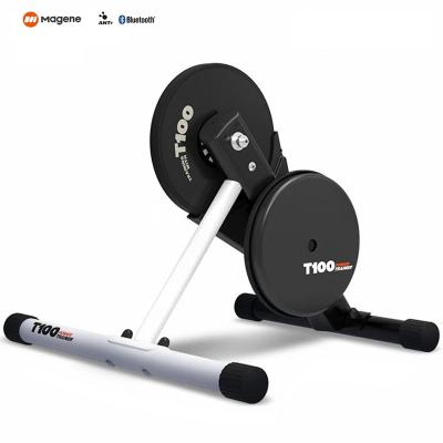 China Magene direct drive power bicycle trainer T100 China origin place model hot sale indoor bicycle fitness equipment T100 for sale