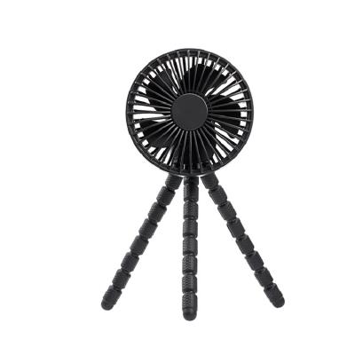 China Flexible Tripod Baby Stroller Car Seat Shaking Fans Mini Handheld Portable Rechargeable Fan with Flexible Tripod for sale