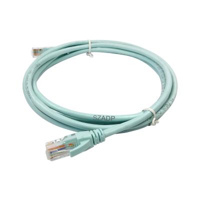 China PVC Patch Cord Network Cable Giganet 3m Patch Cord Manufacturer With LSZH CCA Cat5e Cat5/Cat6a Grey/Blue/Yellow/Black for sale