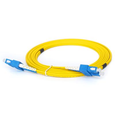 China Active Device SC APC Singlemode Fiber Optic Patch Cord Ftth Simplex Interfaces Cable SC APC LC UPC Patch Cord Fiber Optic Fiber 10m Patch Cord for sale