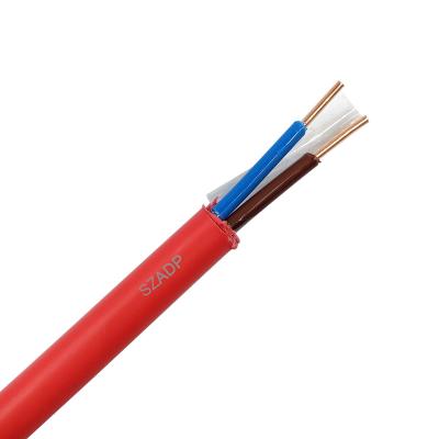 China SZADP Fire Alarm Cable 2 Core 1.0mm Bare Copper Conductor 1.5mm UTP for sale