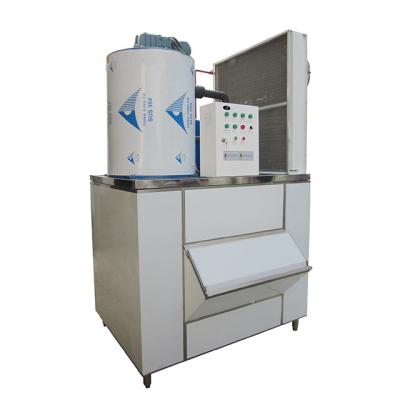 China Commercial 2ton hotels freshwater/seawater flake ice machine for seafood market and hotels for sale