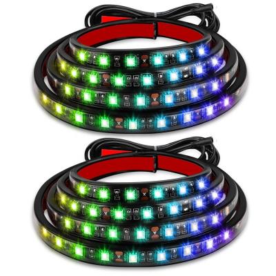 China Auto Parts Passenger Car RGB Led Strip Car Accessories Truck Bed Strip Waterproof Flexible Light Pickup Strips For SUV With Music Sync for sale