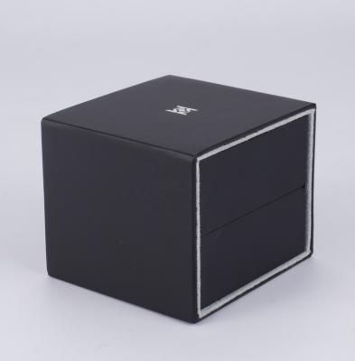 China Modern Luxury Packaging Jewelry Box , Leather Watch Box With Paper Gift Box for sale