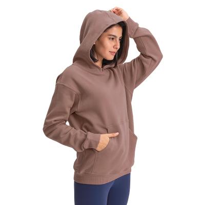 China Women Breathable Thick Loose Outdoor Pullover Leisure Hoodie New Product Hooded Custom Hoodies for sale