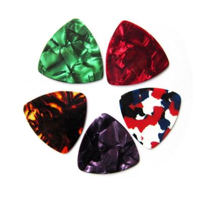 China GUITAR Customized Nylon Rock Band Pick Hardness Celluloid Guitar Various Colors Personalizada Good Picks for sale