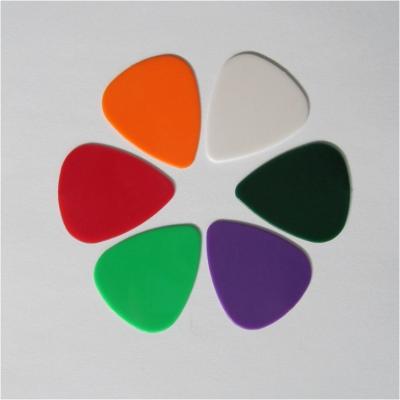 China GUITAR Quality Pick Nylon Marked Various Colors Good Hardness ABS Guitar Picks for sale