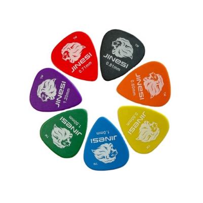 China Wholesale quality GUITAR custom logo guitar pick 0.50mm 0.60mm 0.70mm 0.80mm 1.0mm 1.2mm 1.5mm triangle guitar picks for sale