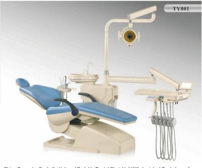 China Computer Controlled Integral Portable Dental Chair Unit With Assistant Control for sale