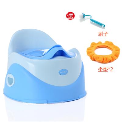 China New Design Eco-freindly Plastic Baby Toilet Seat Soft Potty Seat Reducer With Handle Kids Shaping Adapter Kids Toilet Seat for sale