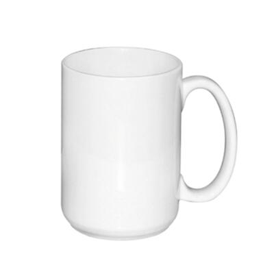 China Sunmeta 15oz Viable White Sublimation Empty Mug For Sublimation SKB01K for sale