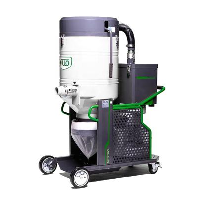 China Villo Filtration Professional Three Phase Two Stage Vacuum Cleaner Of Hazardous Dust For Metal Dust Removal for sale