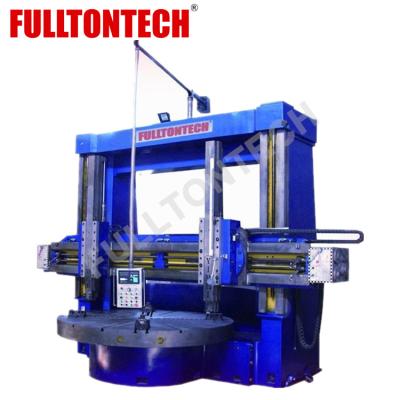 China Factory FULLTONTECH C5240 Large Worktable Two RAM VTL Manual Table 4000mm With DRO for sale