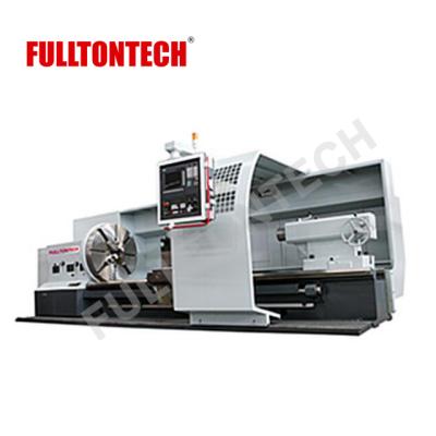 China Factory New Product FULLTONTECH CKF61-M Large Hole China Flat Bed Heavy Duty CNC Lathe for sale