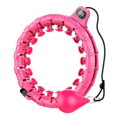 China New Design Polynesian Dance Circles Fitness Equipment Eco-friendly Intelligent Exercise Equipment RTS Length Polynesian Dance Ring With LED Counter for sale