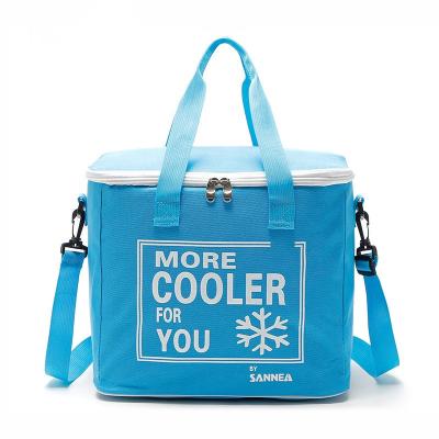 China Amazon Waterproof Hot Sale Picnic Bag 600D Oxford Cloth Outdoor Insulated Cooler Lunch Bag for sale