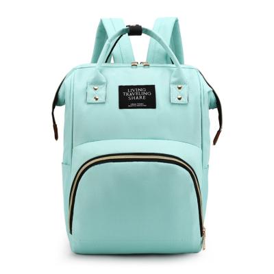 China Factory Packing Anti-theft Wholesale Cheap Durable Baby Mother Diaper Backpack Travel Mom Backpack Diaper Bag for sale