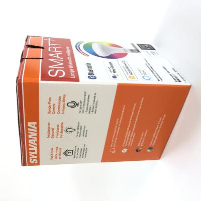 China Recyclable Customized Energy Saving Light Bulb Packaging Led Light Box With Free Sample for sale