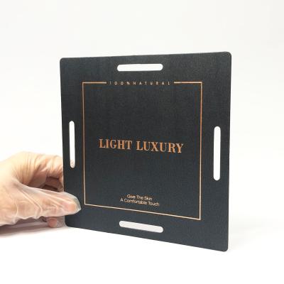 China Gold Silver Customized Elegant Gold Silver Finishing Business Printing Black Paper Card for sale