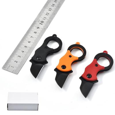 China Easy Carry Amazon Mini Survival Tools Pocket Knife Neck Pocket Knife Hot Sale Outdoor Camping Portable Knife for sale