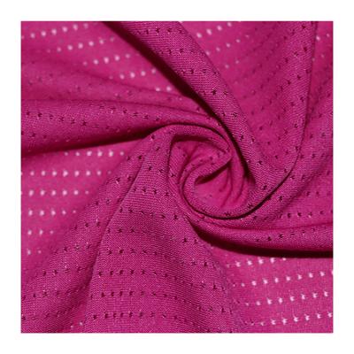 China mesh 100% polyester knitted tricot plain dye pocket fabric for sale