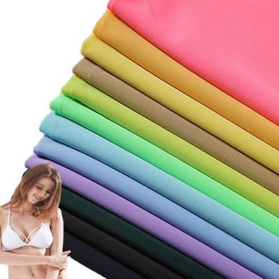 China 4-way stretch polyester knit fabric polyester lycra fabric for bikini swimwear for sale