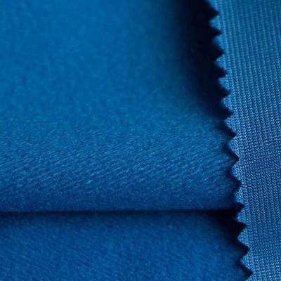 China 100 polyester tricot brushed knitting fabric mercerized velvet mercerized fabric for sale