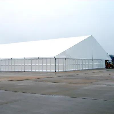 China Wedding Warehouse Storage Tent Waterproof Large Industrial Aluminum Outdoor Pvc Marquee Tent for sale