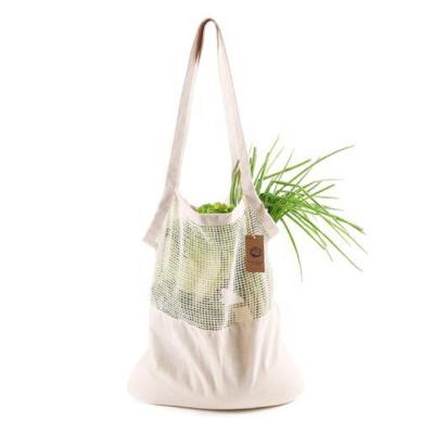 China Wholesale Reusable Manufacturer Eco-Friendly Eco-Friendly Natural Cotton Mesh Net Jute Shopping Bag For Shopping Supermarket for sale