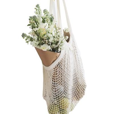 China Wholesale Grocery Jute Mesh Net Shopping Bag Eco-Friendly Cheap Reusable Shopping Bag Eco-Friendly for sale