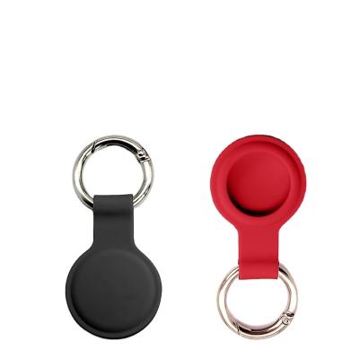 China Anti-fall hot sale high cover device for air tag silicone sleeve with main silicone air tags chain case for sale