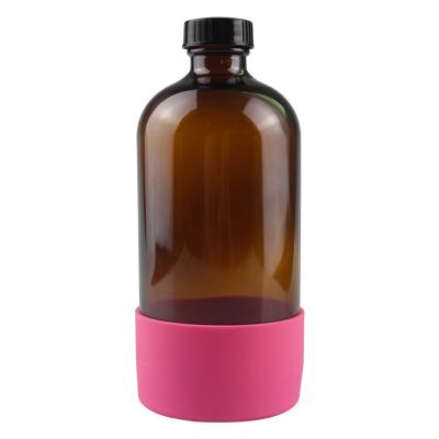 China Silicone Bottom Sleeve Stocked Protective Boot For Sports Water Bottle 12-24OZ Stainless Steel Water Bottle for sale