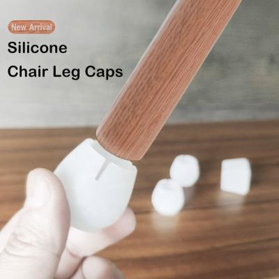 China Protect Furniture Hot Amazon Round Particle Design Anti-Slip Household Silicone Chairs Cover Protector For Chair Leg for sale