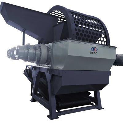 China Drop Tire Diameter â ‰ ¤ 2425mm Waste Tire Shredder Tire Crusher Machine Waste Rubber Tire Powder Or Particle Recycling Production Line for sale