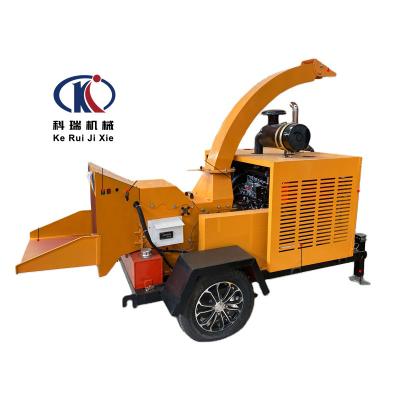 China Factory Diesel Engine 150hp Chipper Shredder High Efficient Wood Chipper Making Machine for sale