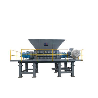 China Factory Recycling Iron Carbon Sheet Machine Heavy Duty Two Shaft Scrap Steel Shredder for sale