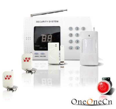 China Home Security PSTN Alarm System for sale