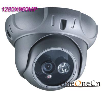 China 960P CCTV IR Waterproof IP Camera / Vandalproof Ir Dome Camera for sale