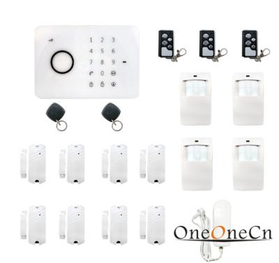 China RFID APP GSM Security Alarm System , RFID Card security alarm systems for sale