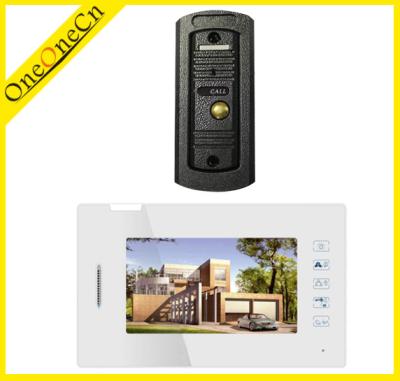 China Super Thin 7'' LCD Touch Keypad Intercom Video Door phone Take photo OC319202 for sale