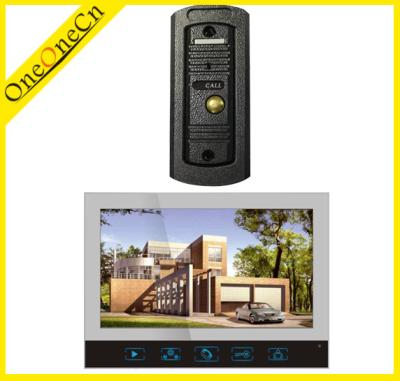 China Intercom Video Door phone 7'' LCD Touch Keypad Super Thin Motion detector OC320202 for sale